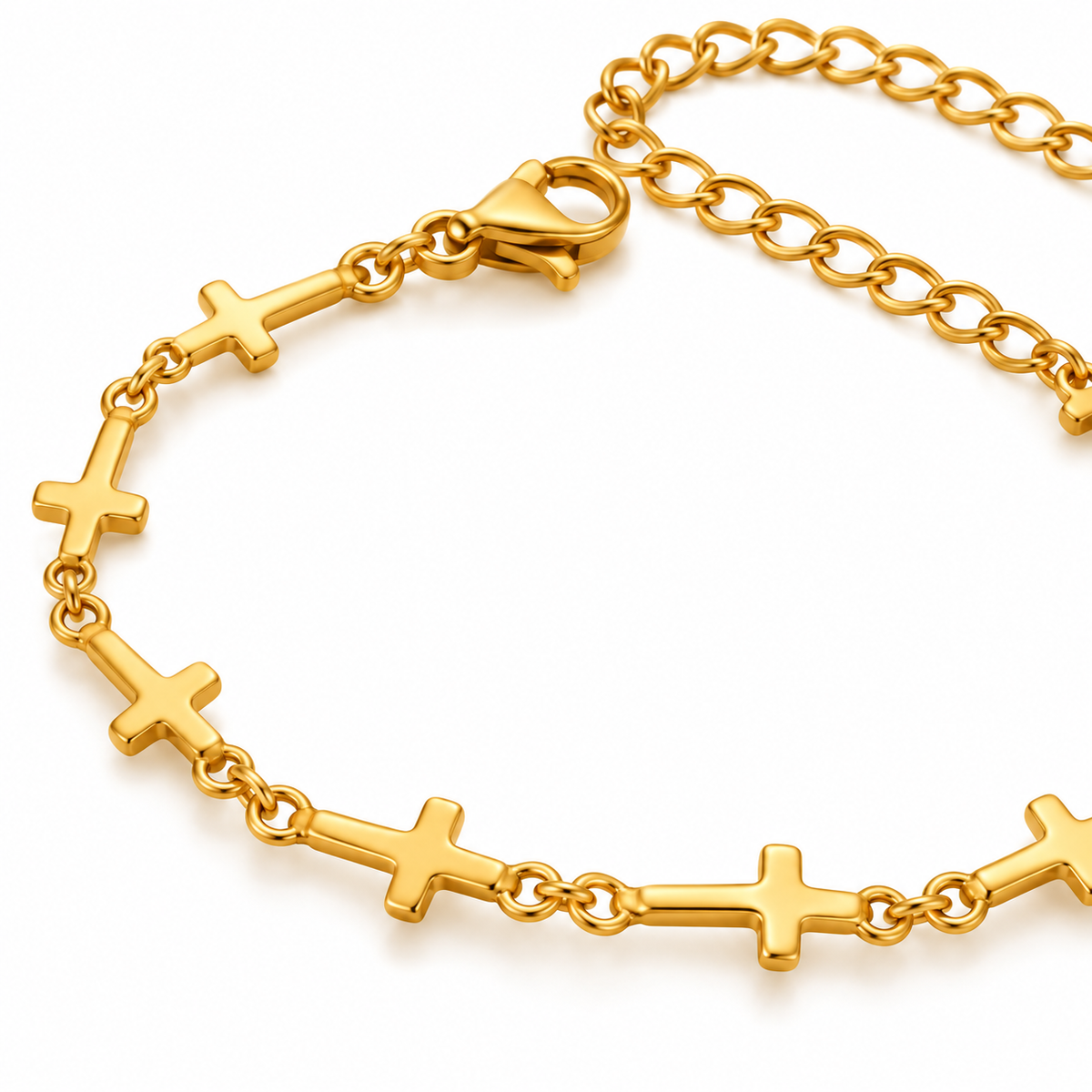 Sia Cross Station Bracelet